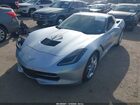 2017 Chevrolet Corvette Stingray Silver vin: 1G1YD2D70H5118003