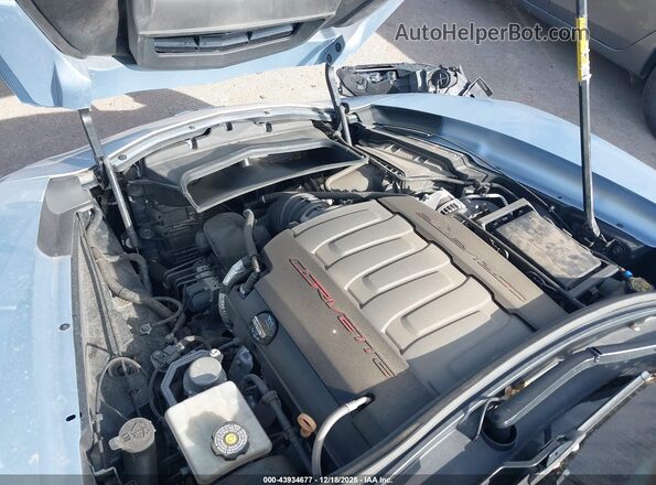 1G1YD2D70H5118003 2017 CHEVROLET CORVETTE Silver Widok z tyłu