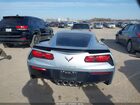 2017 Chevrolet Corvette Stingray Silver vin: 1G1YD2D70H5118003