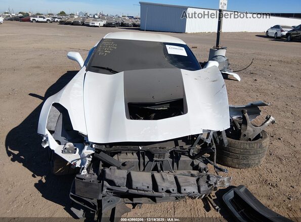 1G1YV2D77K5118570 2019 CHEVROLET CORVETTE White Вид щитка приладів