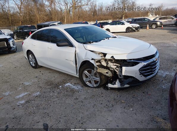 1G1ZB5ST4KF178783 2019 CHEVROLET MALIBU Белый Передняя правая четверть