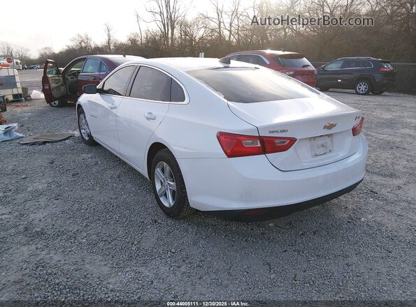 1G1ZB5ST4KF178783 2019 CHEVROLET MALIBU Белый Задняя левая четверть