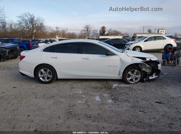1G1ZB5ST4KF178783 2019 CHEVROLET MALIBU Белый Вид щитка приборов