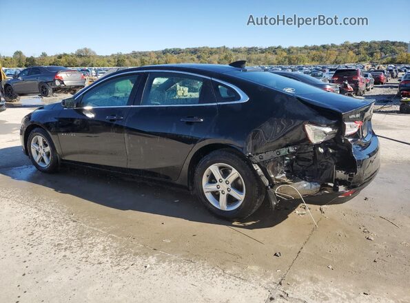 1G1ZB5ST4NF189903 2022 CHEVROLET MALIBU Черный Задняя левая четверть