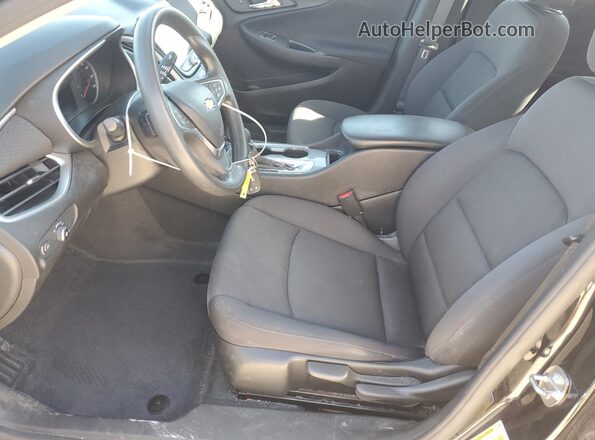 1G1ZB5ST4NF189903 2022 CHEVROLET MALIBU Черный Вид салона спереди