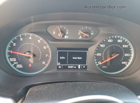 1G1ZB5ST4NF189903 2022 CHEVROLET MALIBU Черный Вид щитка приборов