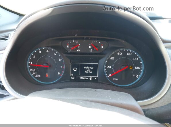 1G1ZB5ST6JF254583 2018 CHEVROLET MALIBU Черный Вид задних сидений