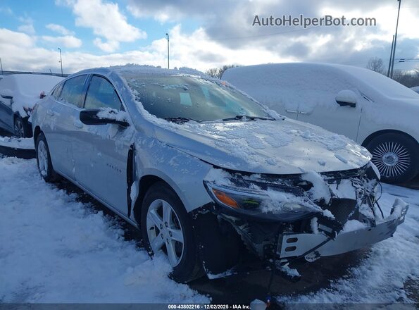 1G1ZC5STXMF082544 2021 CHEVROLET MALIBU Silver Передня права чверть