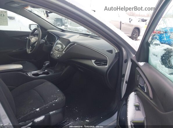 1G1ZC5STXMF082544 2021 CHEVROLET MALIBU Silver Вид салону спереду