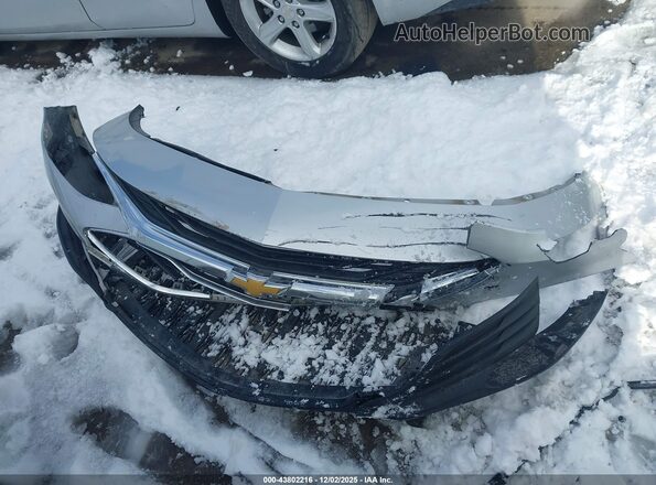 1G1ZC5STXMF082544 2021 CHEVROLET MALIBU Silver Вид щитка приладів