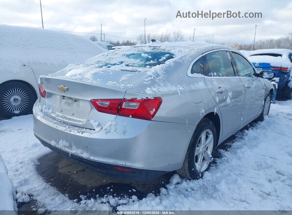 1G1ZC5STXMF082544 2021 CHEVROLET MALIBU Silver Задня права чверть