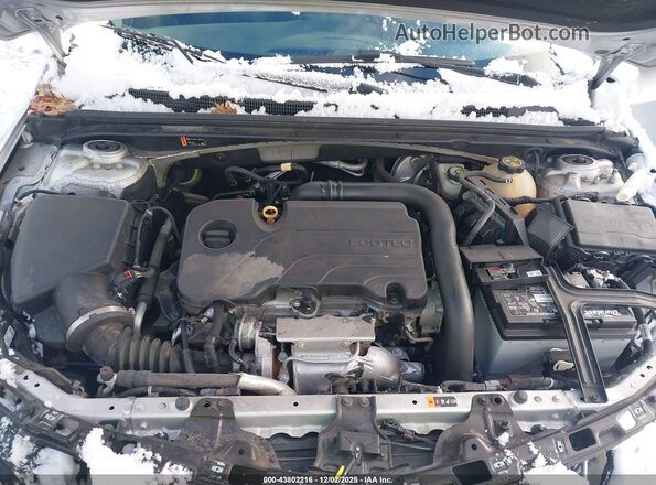 1G1ZC5STXMF082544 2021 CHEVROLET MALIBU Silver Вид ззаду