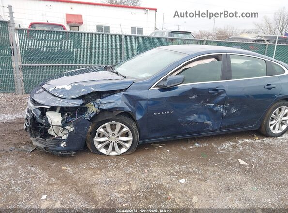 1G1ZD5ST4LF002845 2020 CHEVROLET MALIBU Синий Вид спереди