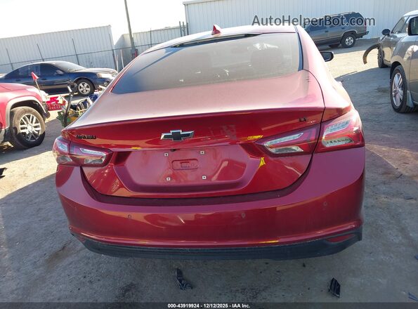 1G1ZD5ST4MF045504 2021 CHEVROLET MALIBU Красный 