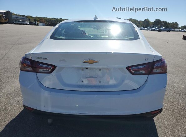 1G1ZD5ST5LF021145 2020 CHEVROLET MALIBU Белый Вид сзади