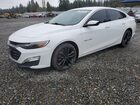 2021 Chevrolet Malibu Lt White vin: 1G1ZD5STXMF084436