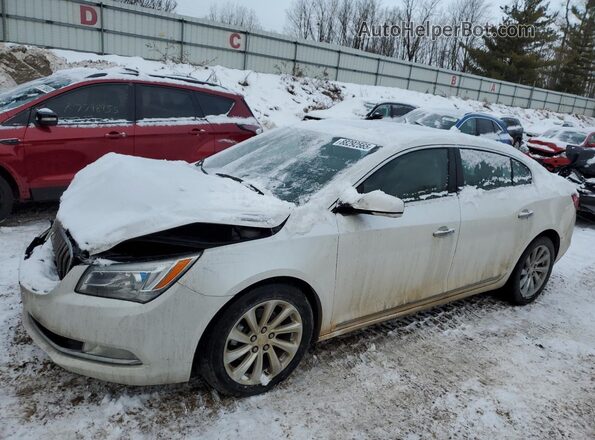 1G4GD5G36GF192513 2016 BUICK LACROSSE Белый Передняя левая четверть