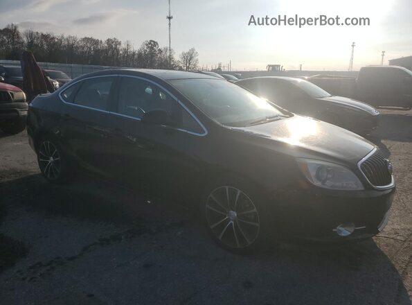 1G4PR5SK5H4101826 2017 BUICK VERANO Черный Передняя правая четверть