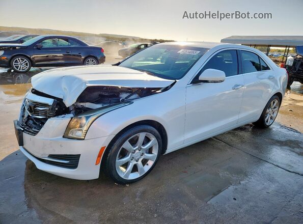 1G6AB5RX3G0104944 2016 CADILLAC ATS White Vista tres cuartos delantera izquierda