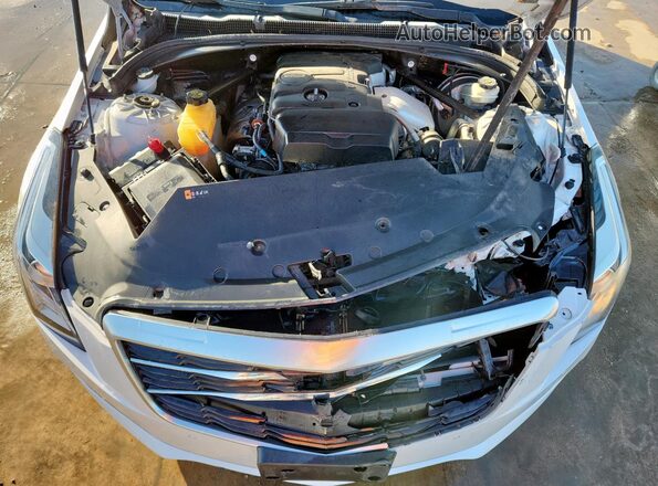 1G6AB5RX3G0104944 2016 CADILLAC ATS White Vista interior trasera