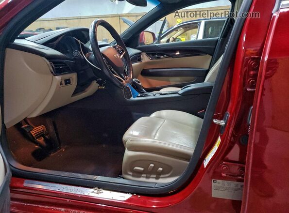 1G6AF5RX7J0152510 2018 CADILLAC ATS Red Front interior view