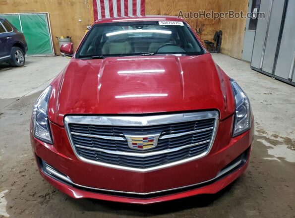 1G6AF5RX7J0152510 2018 CADILLAC ATS Red Front view