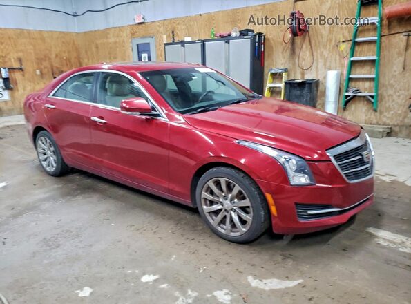 1G6AF5RX7J0152510 2018 CADILLAC ATS Red Front right