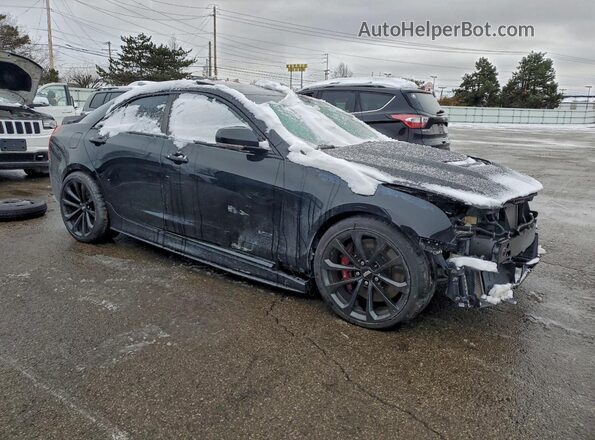 1G6AN5SY3G0107157 2016 CADILLAC ATS-V Черный Передняя правая четверть