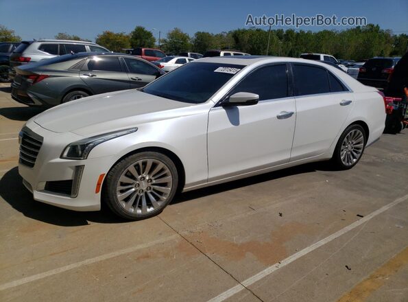 1G6AR5SS2J0129951 2018 CADILLAC CTS Белый Передняя левая четверть