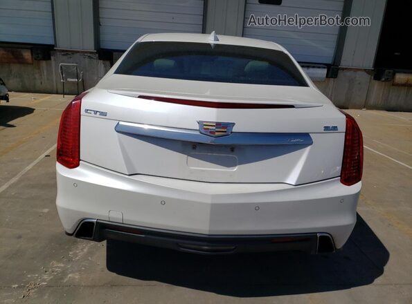 1G6AR5SS2J0129951 2018 CADILLAC CTS Белый Вид сзади