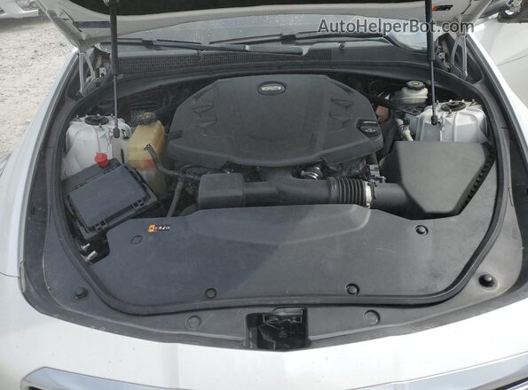1G6AX5SS3K0143154 2019 CADILLAC CTS Белый Вид задней части салона