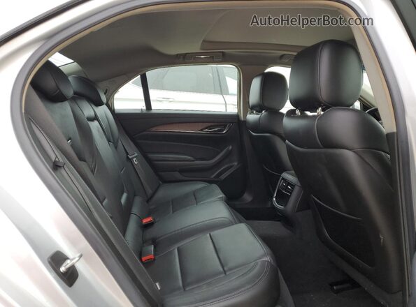1G6AX5SS5H0216274 2017 CADILLAC CTS Silver Widok tylnych siedzeń