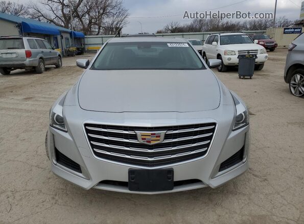 1G6AX5SS5H0216274 2017 CADILLAC CTS Silver Widok z przodu