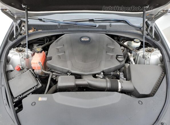 1G6AX5SS5H0216274 2017 CADILLAC CTS Silver Widok wnętrza z tyłu