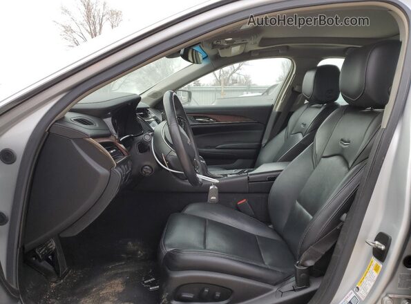 1G6AX5SS5H0216274 2017 CADILLAC CTS Silver Widok wnętrza z przodu