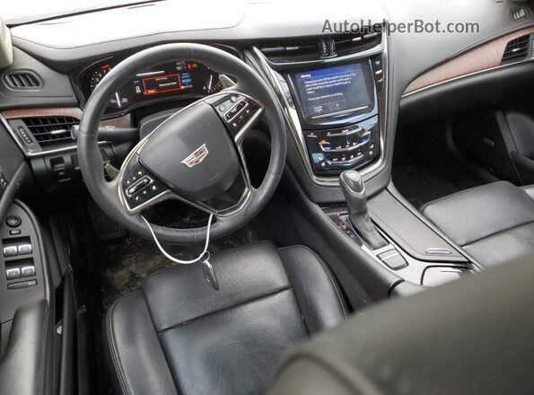 1G6AX5SS5H0216274 2017 CADILLAC CTS Silver Widok deski rozdzielczej