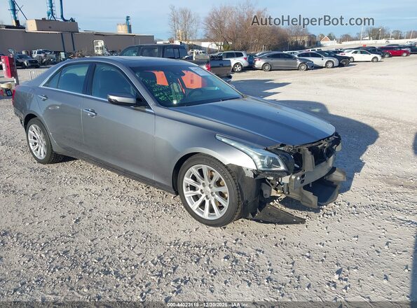1G6AX5SS8K0124955 2019 CADILLAC CTS Gray Przód prawy