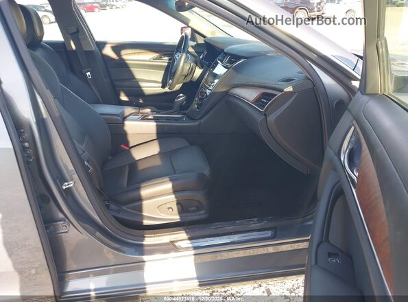 1G6AX5SS8K0124955 2019 CADILLAC CTS Gray Widok wnętrza z przodu