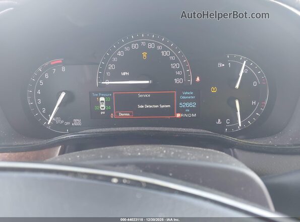 1G6AX5SS8K0124955 2019 CADILLAC CTS Gray Widok tylnych siedzeń