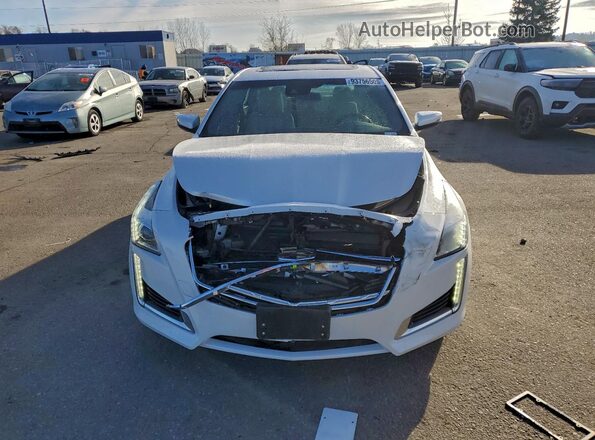 1G6AX5SS8K0133722 2019 CADILLAC CTS White Widok z przodu