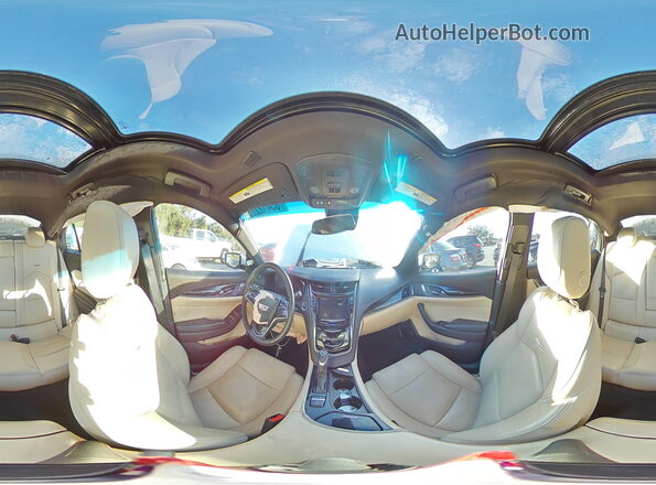 1G6AX5SS9K0134362 2019 CADILLAC CTS Белый Панорамный вид салона 360°