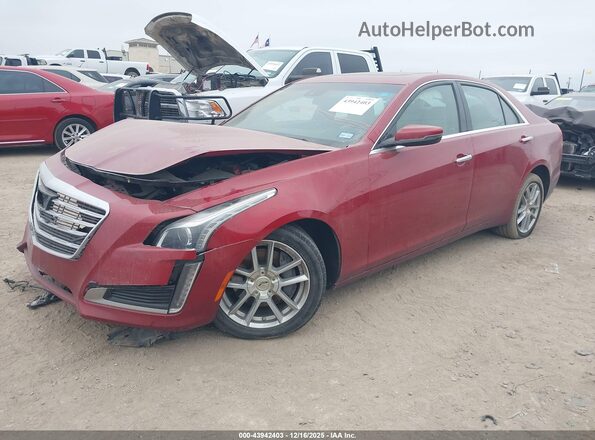 1G6AX5SX1K0122475 2019 CADILLAC CTS Красный Передняя левая четверть