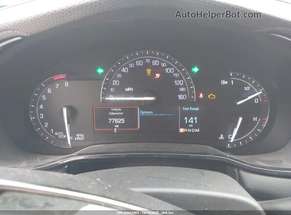 1G6AX5SX1K0122475 2019 CADILLAC CTS Красный 