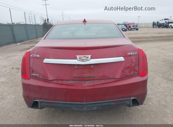 1G6AX5SX1K0122475 2019 CADILLAC CTS Красный 
