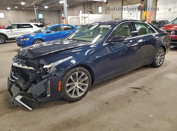 1G6AX5SX6G0195378 2016 CADILLAC CTS Синий Передняя левая четверть