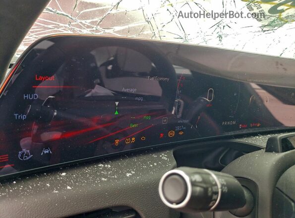 1G6D35R63T0810064 2026 CADILLAC CT5 Red Widok zestawu wskaźników