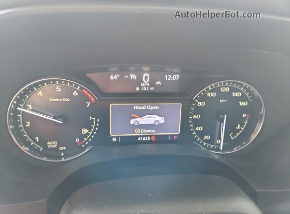 1G6DA5RK7P0105244 2023 CADILLAC CT4 Черный Вид щитка приборов