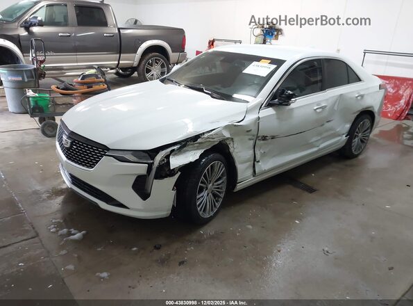 1G6DA5RK8L0153460 2020 CADILLAC CT4 Белый Передняя левая четверть