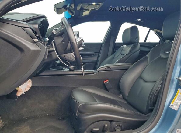 1G6DB5RK4P0131202 2023 CADILLAC CT4 Blue Widok wnętrza z przodu