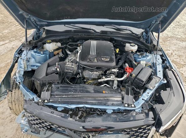 1G6DB5RK4P0131202 2023 CADILLAC CT4 Blue Widok wnętrza z tyłu
